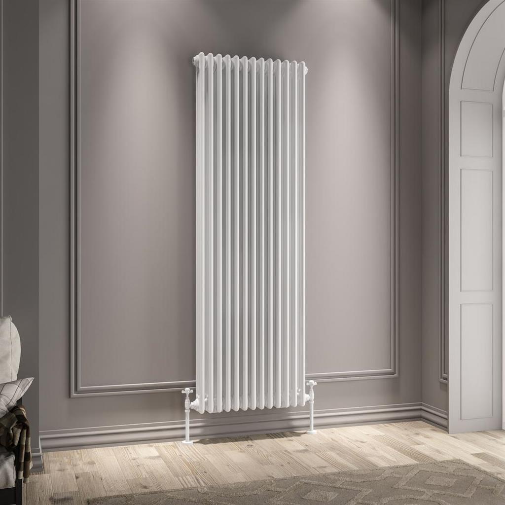 Imperia 3 Column Radiator 1800 x 605mm Gloss White