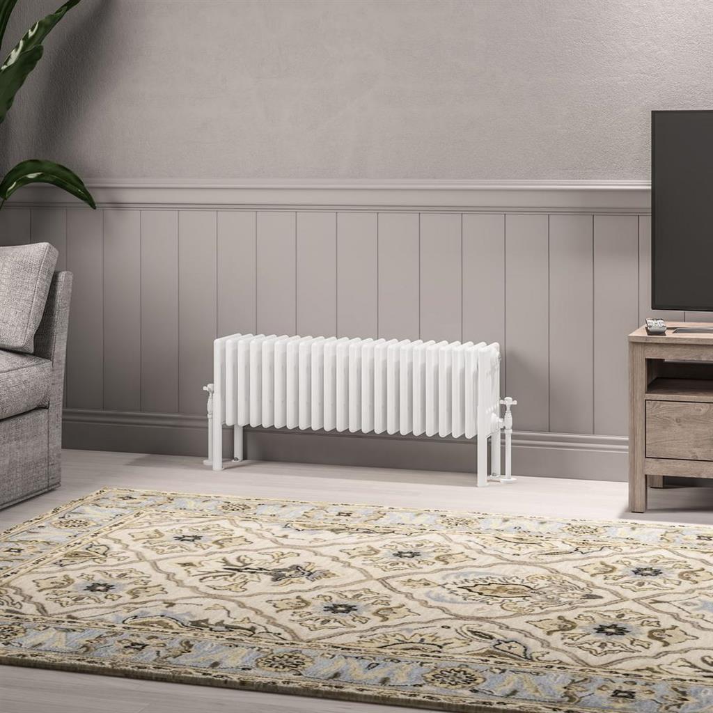 Imperia 6 Column Radiator 300 x 1010mm Gloss White
