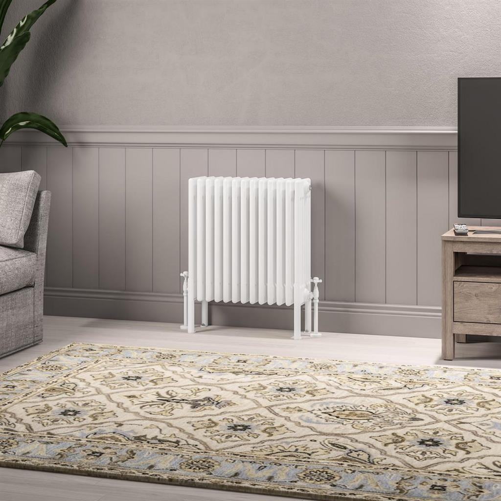 Imperia 6 Column Radiator 600 x 605mm Gloss White