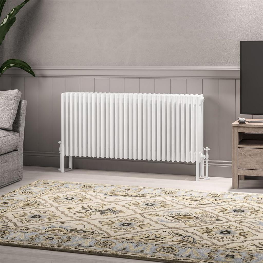 Imperia 6 Column Radiator 600 x 1370mm Gloss White