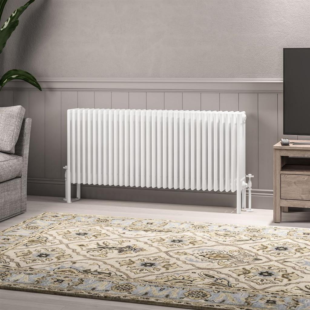Imperia 6 Column Radiator 600 x 1460mm Gloss White