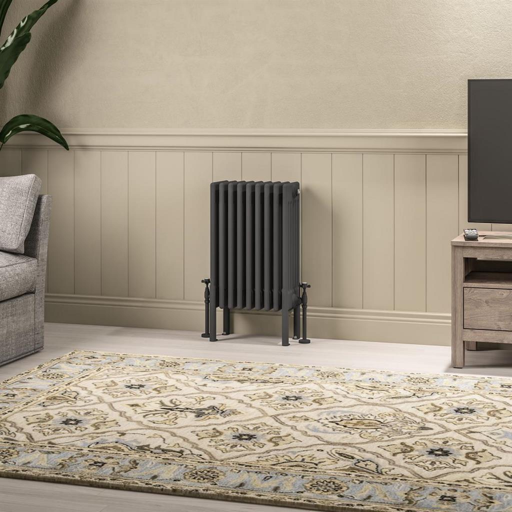 Imperia 6 Column Radiator 600 x 425mm Matt Anthracite