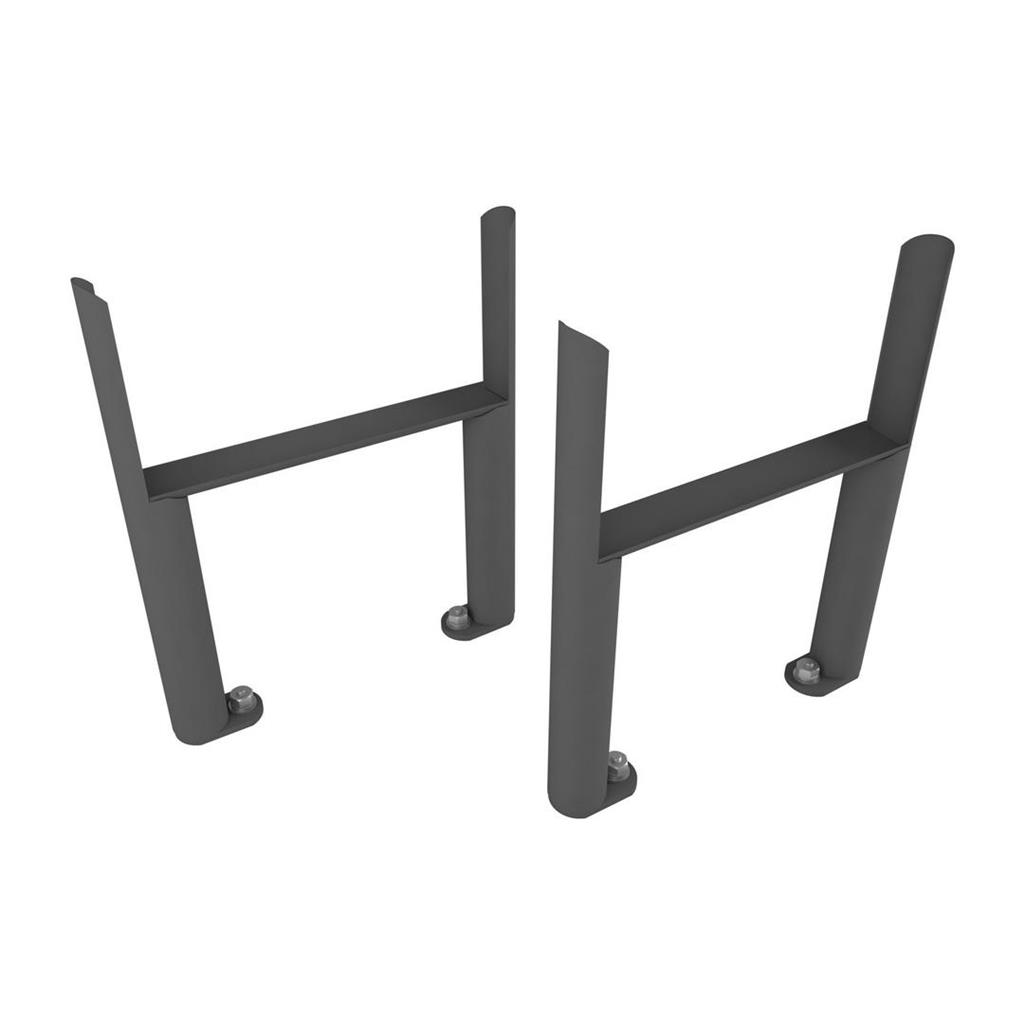 Imperia 6 Column Radiator Feet (pair) Matt Anthracite