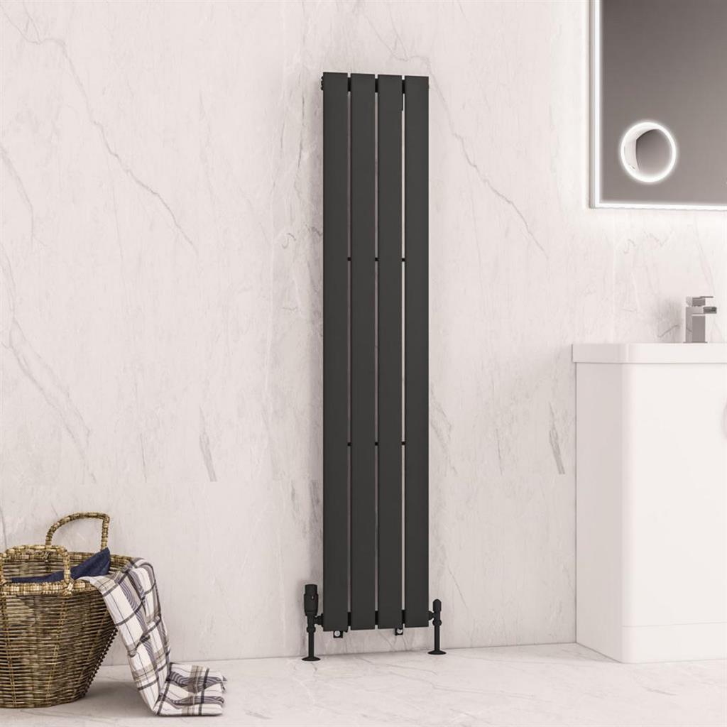 Warrington 1500 x 300 Radiator Type10 Matt Anthracite