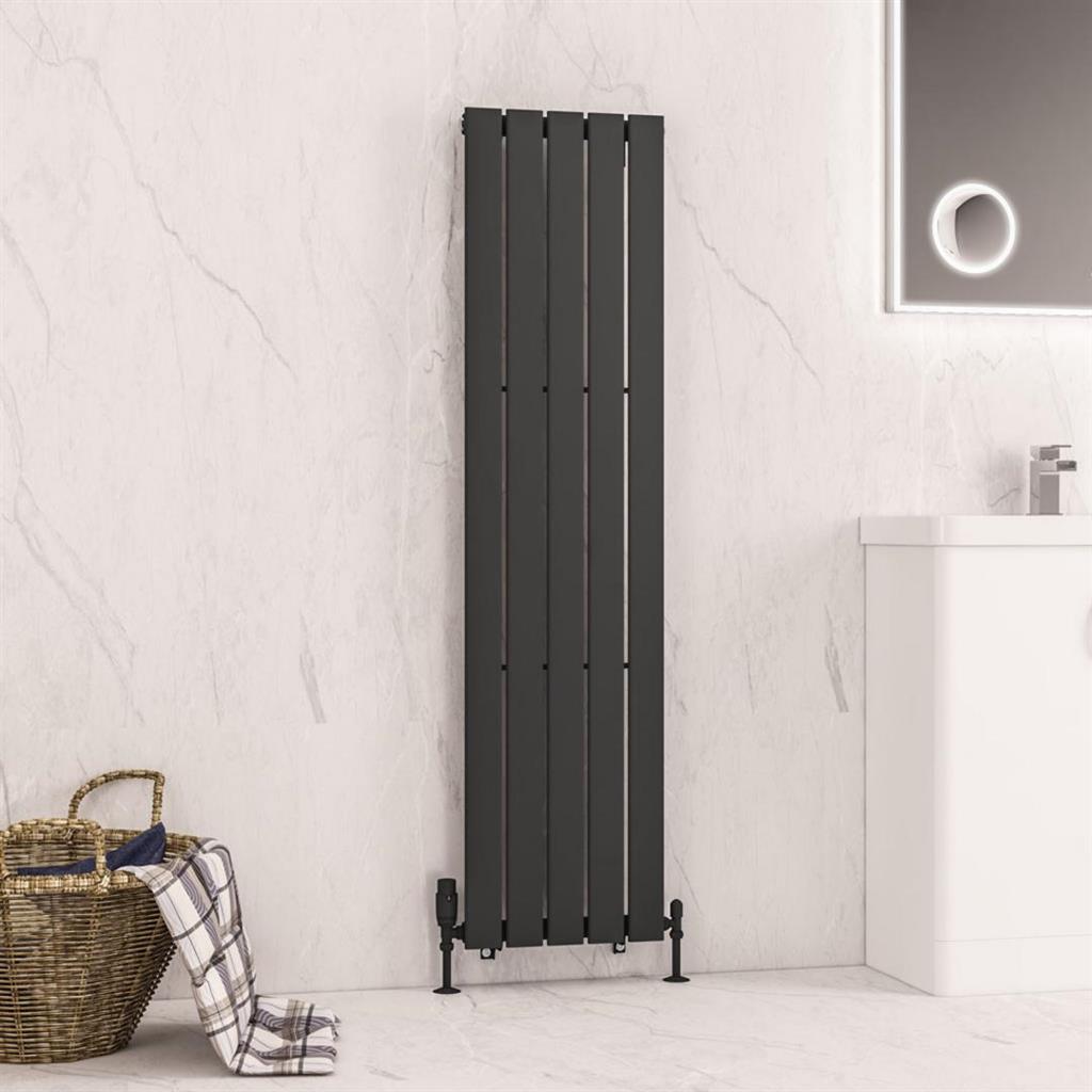 Warrington 1500 x 376 Radiator Type10 Matt Anthracite