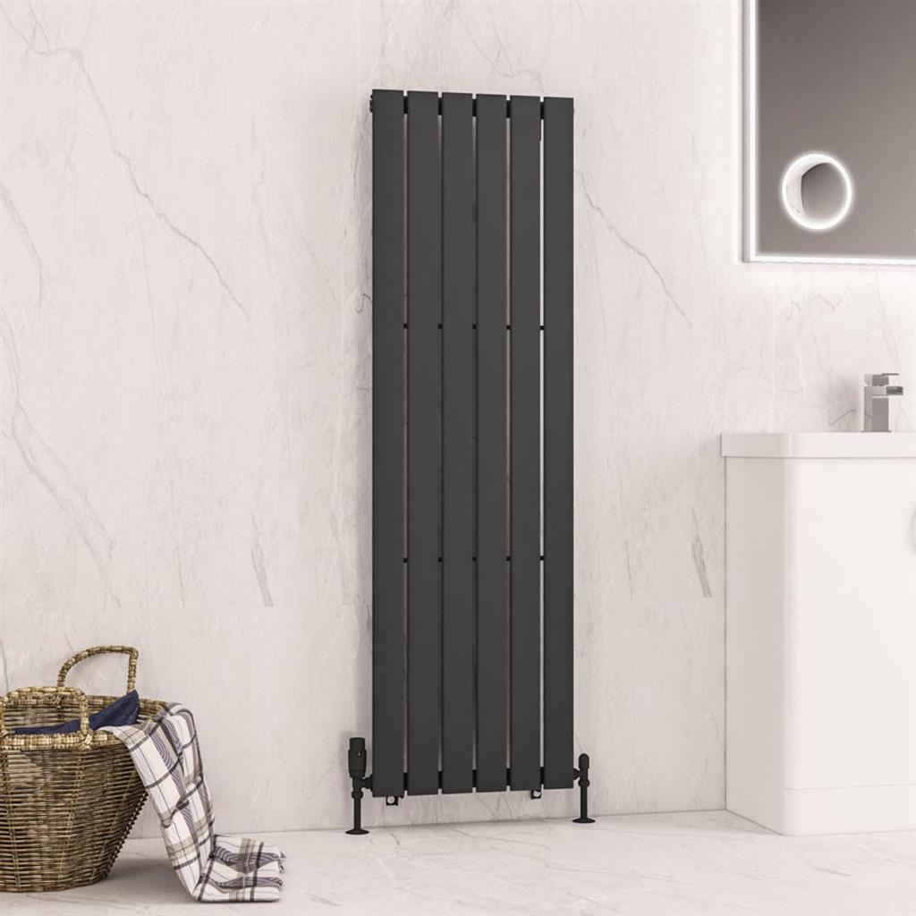 Warrington 1500 x 452 Radiator Type10 Matt Anthracite