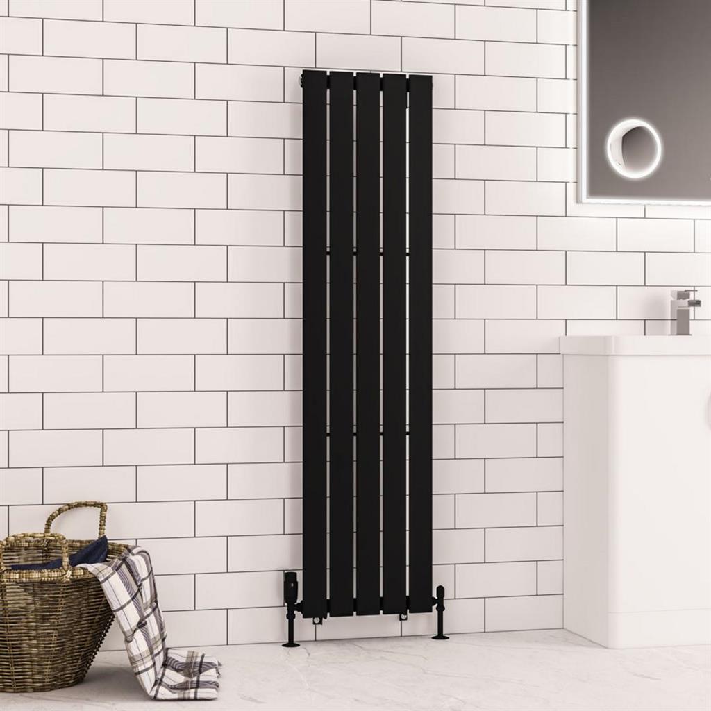 Warrington 1500 x 376 Radiator Type10 Matt Black