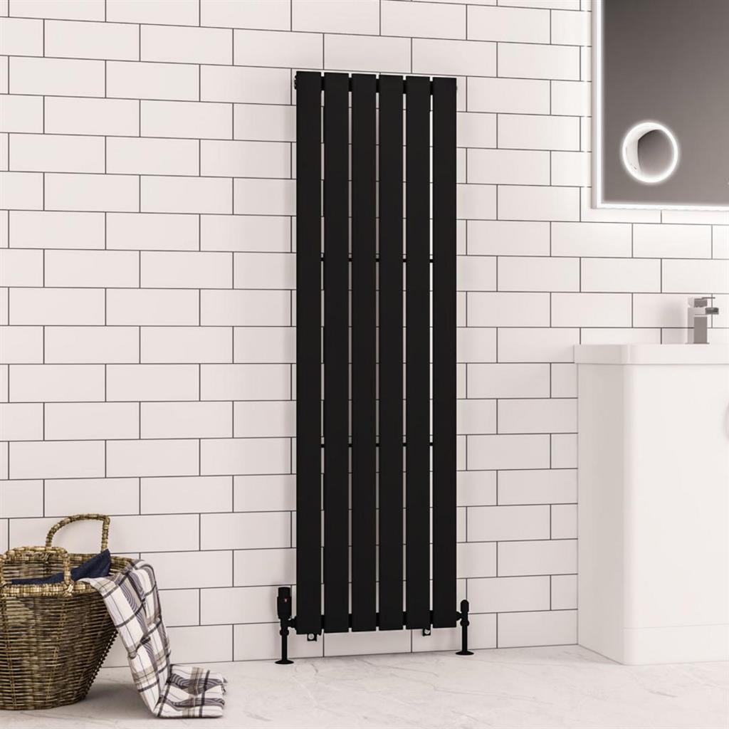 Warrington 1500 x 452 Radiator Type10 Matt Black