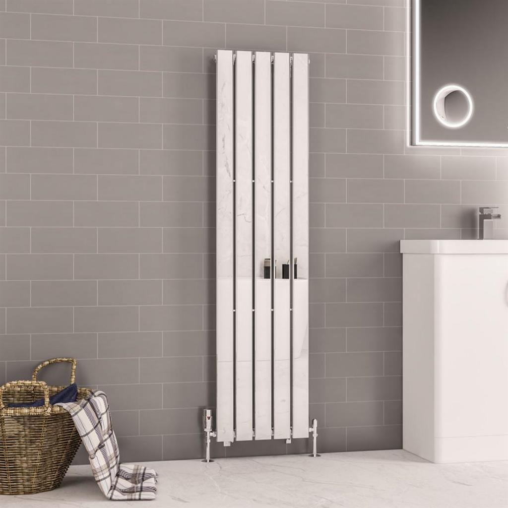 Warrington 1500 x 376 Radiator Type10 Chrome