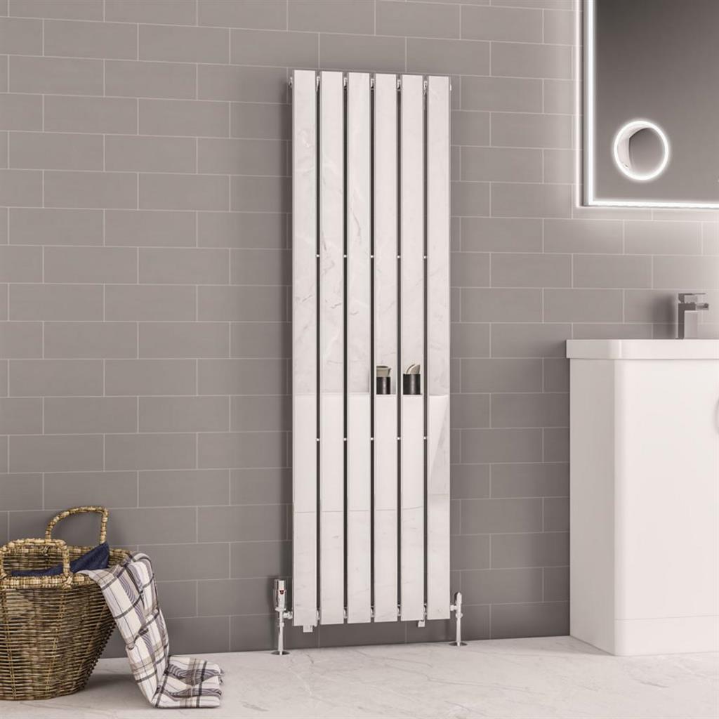 Warrington 1500 x 452 Radiator Type10 Chrome