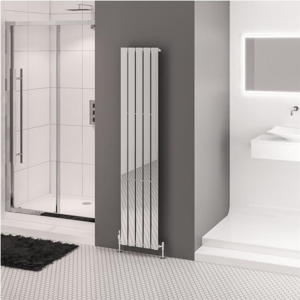 Warrington 1800 x 376 Radiator Type10 Chrome