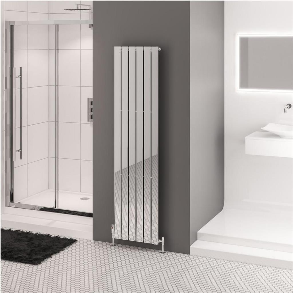 Warrington 1800 x 452 Radiator Type10 Chrome