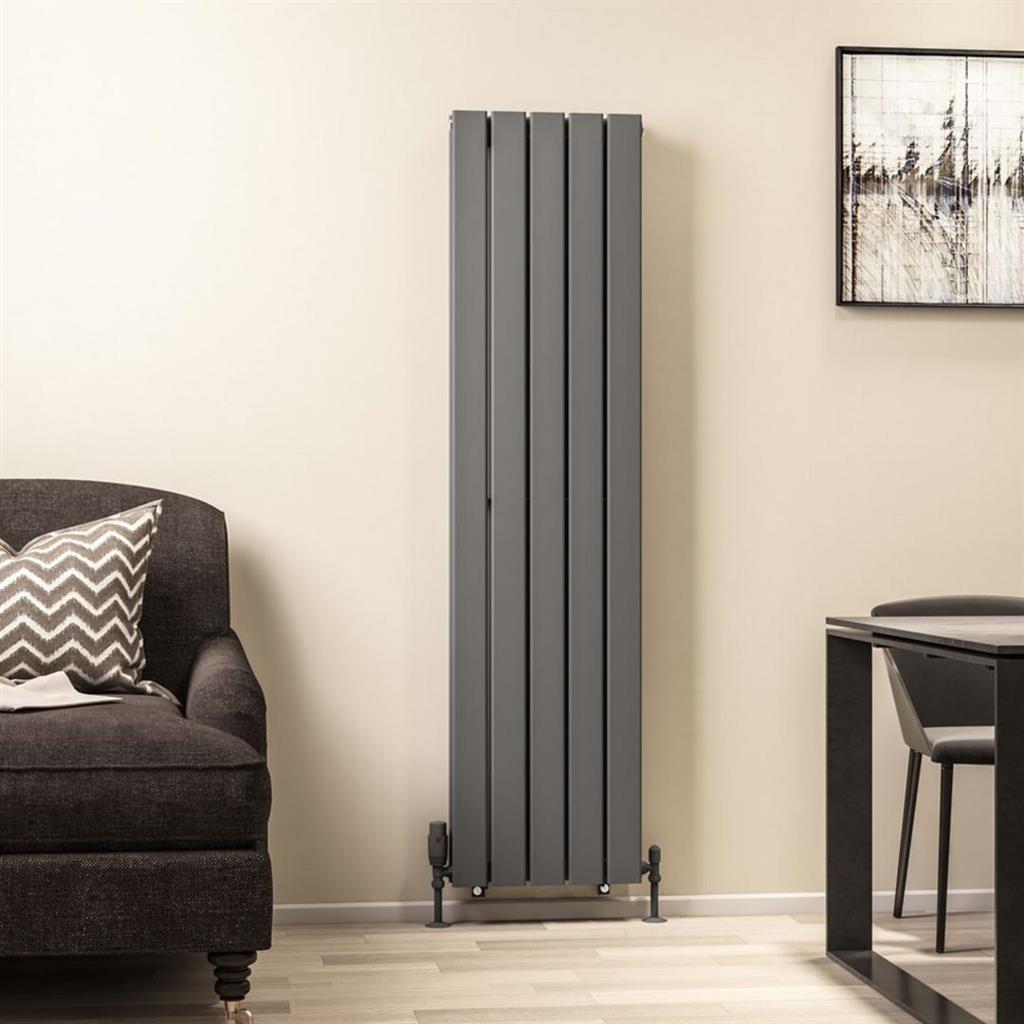 Warrington 1500 x 380 Radiator Type20 Matt Anthracite