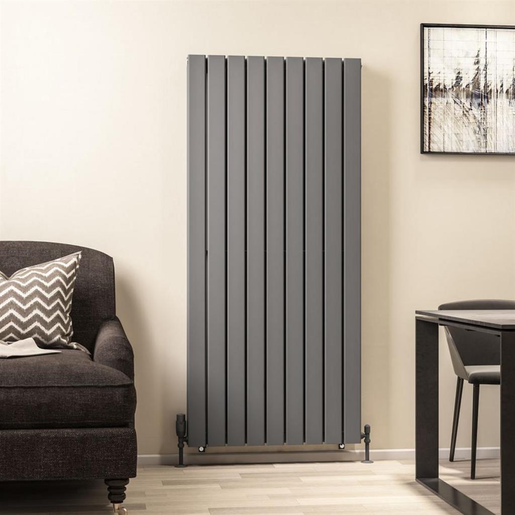 Warrington 1500 x 684 Radiator Type20 Matt Anthracite