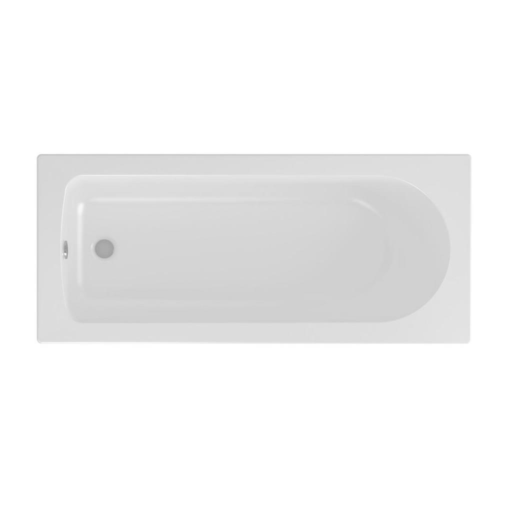Henbury Single Ended (SE) Twin Grip (TG) 1600 x 700 x 440mm 3mm Bath - White