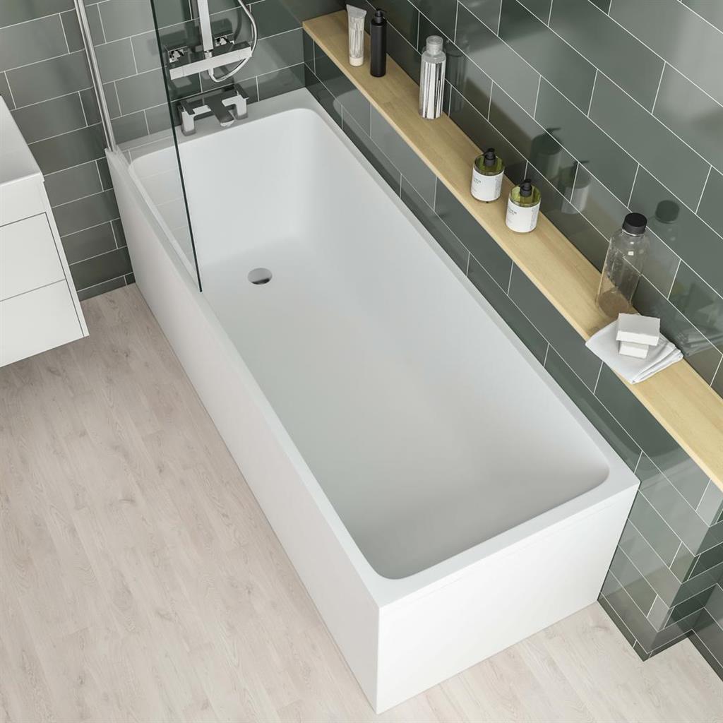 Beaufort 1675x560mm Front Panel Matt White