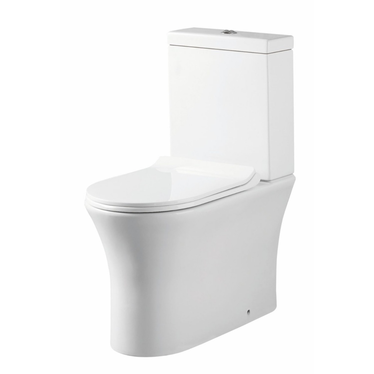 Darlo Rimless Comfort Height Closed Back Pan