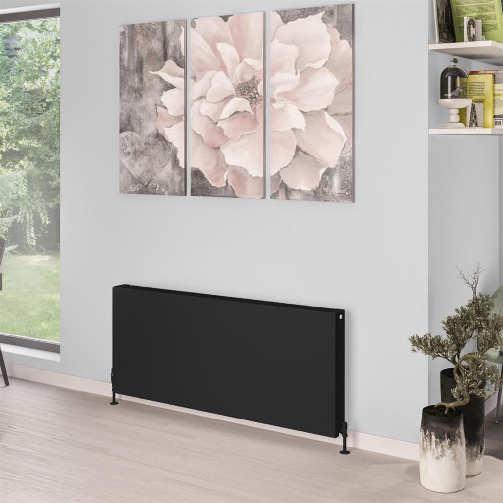 Type 22 Flat Panel Radiator 600 x 1400 Matt Black