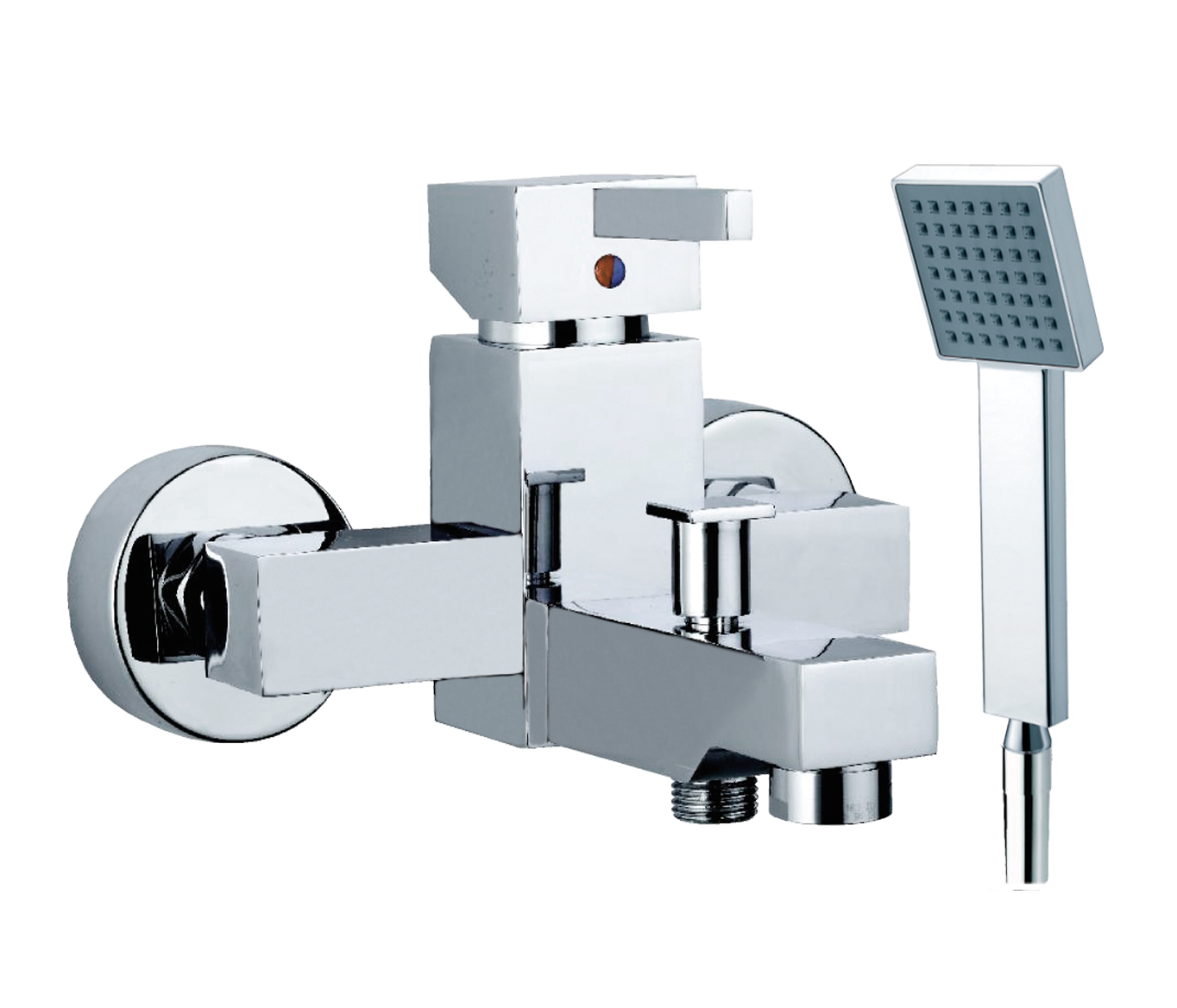JTP - Kubix Bath Shower Mixer with Kit