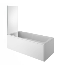 Shower screen 610mm