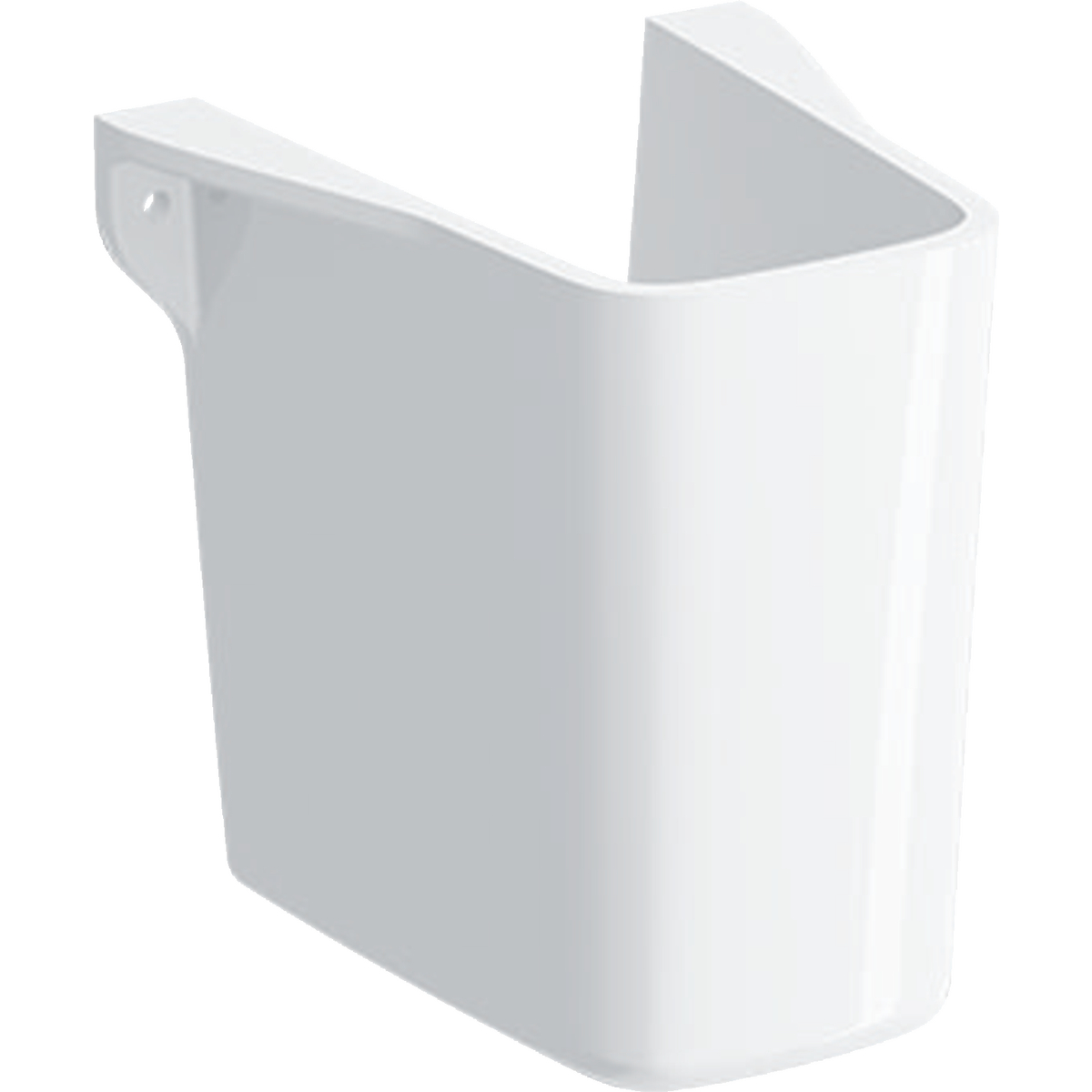 Selnova Square half pedestal for handrinse basin