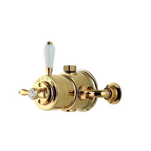 Aqualisa-Aquatique Thermo Exposed Gold