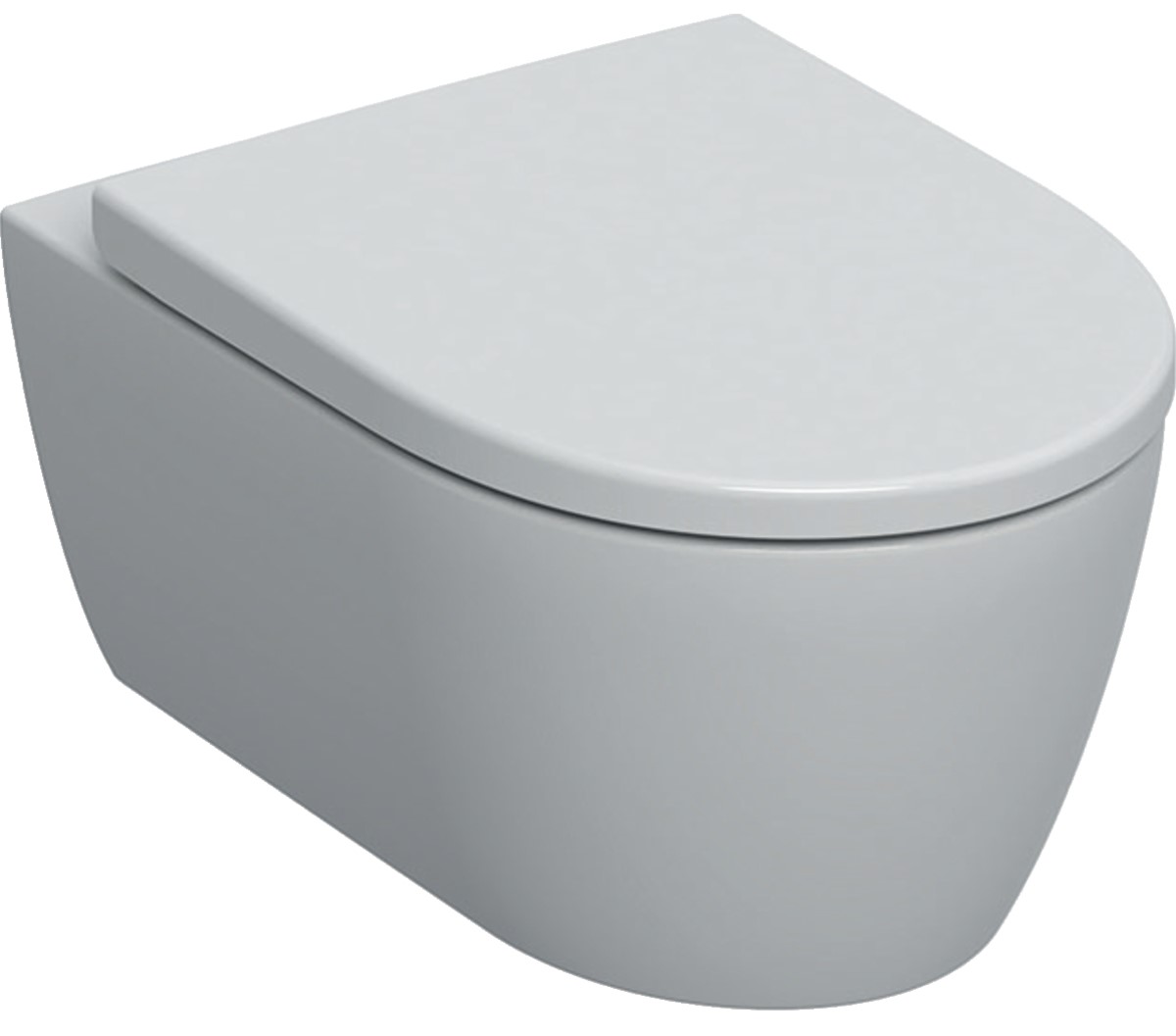 iCon Rimfree WH Pan Wall Hung iCon round Rimfree WC inc Soft Close Seat