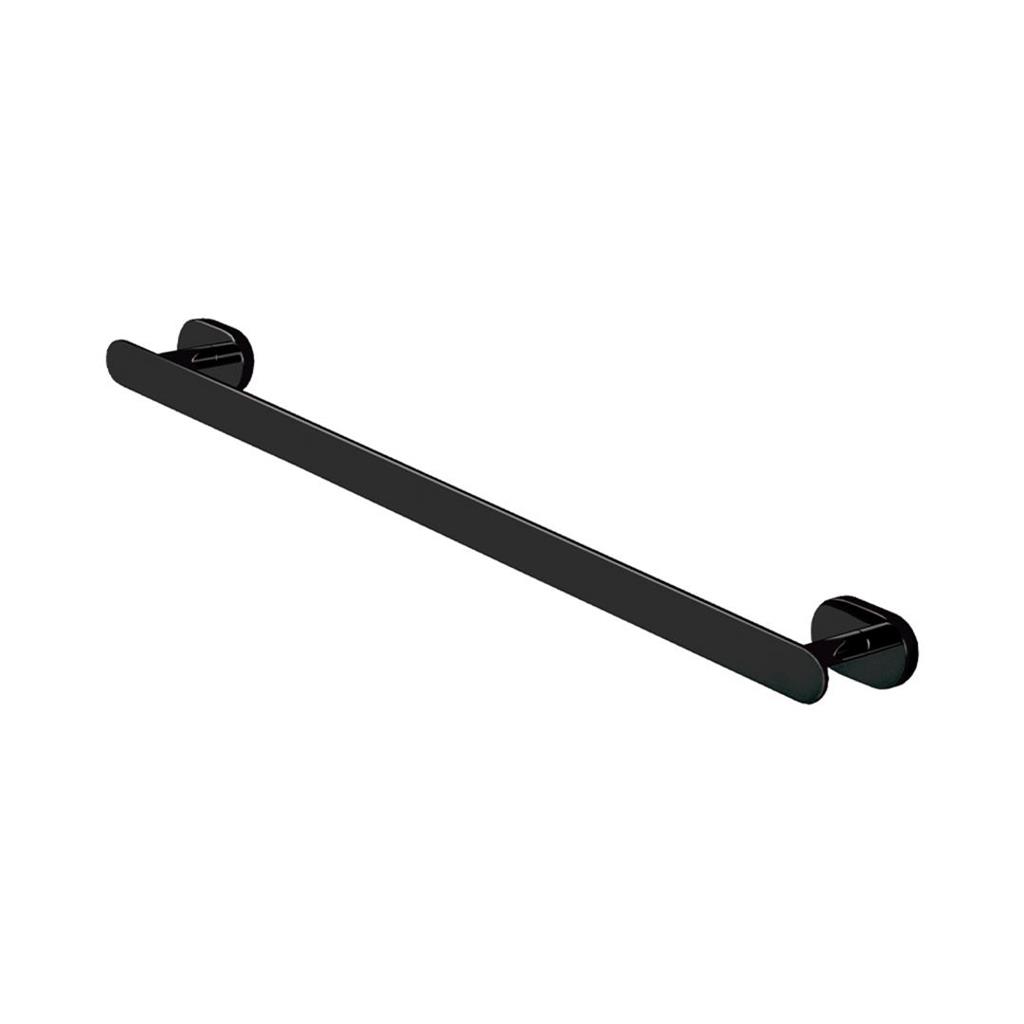 Salerno 665.6mm Single Towel Rail - Matt Black