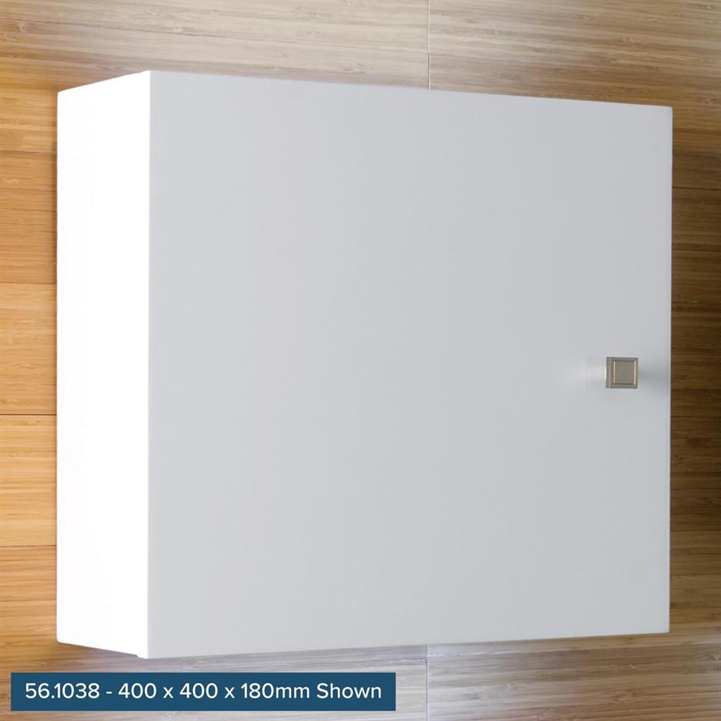 400 x 400 x 180mm Cabinet White