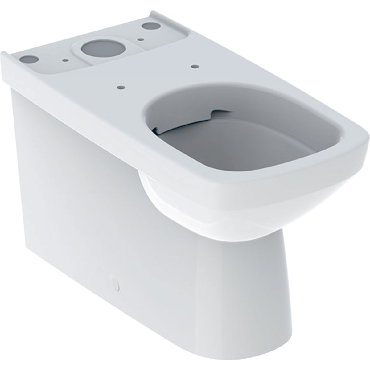 Selnova Square Rimfree close coupled fully back-to-wall toilet Pan & Cistern