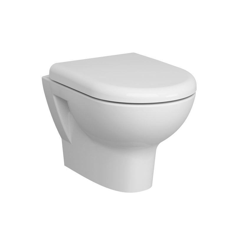 Zentrum Wall-Hung WC White Remix