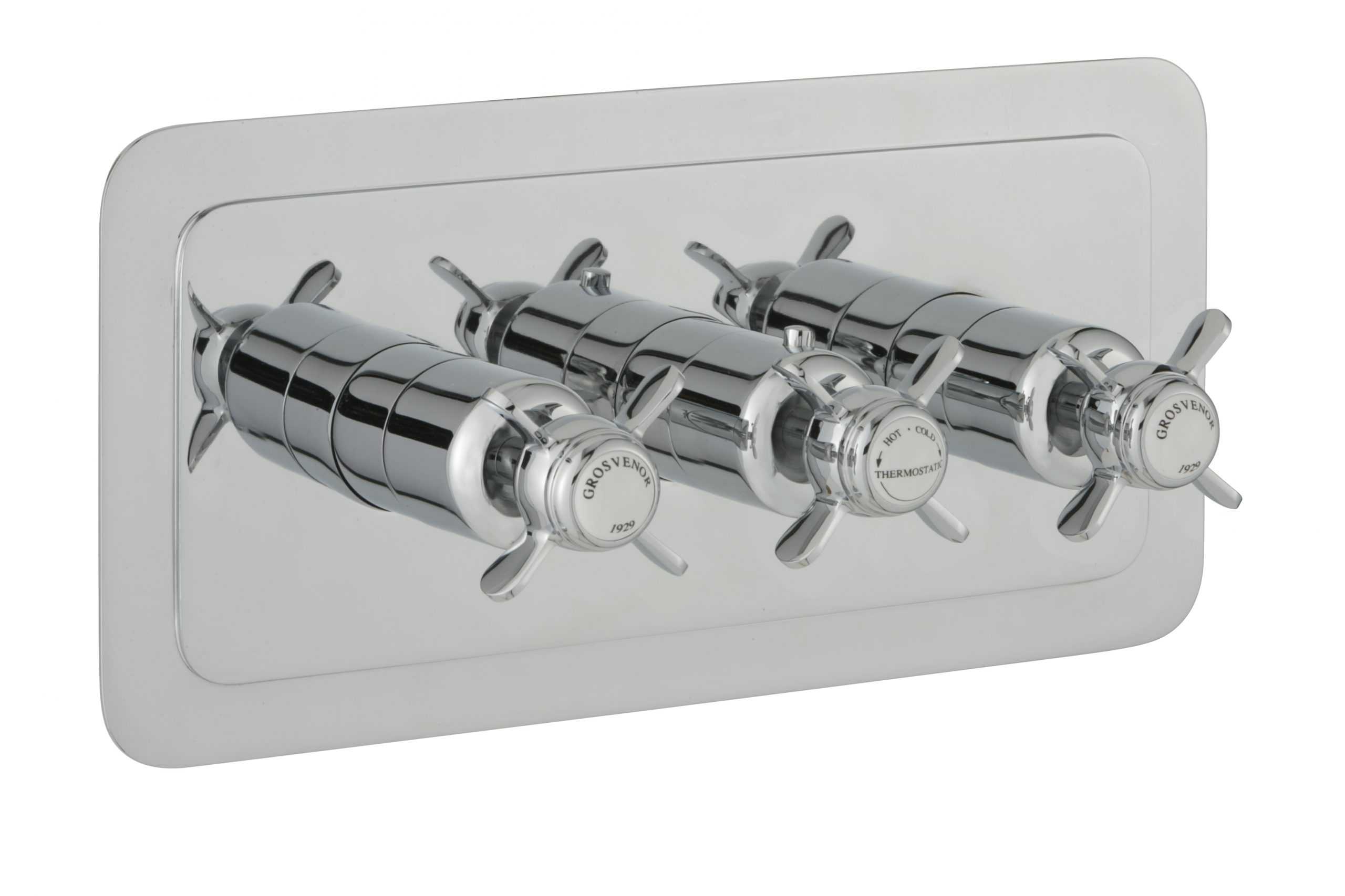 JTP - Grosvenor Pinch Thermostatic 2 Outlet Shower Valve