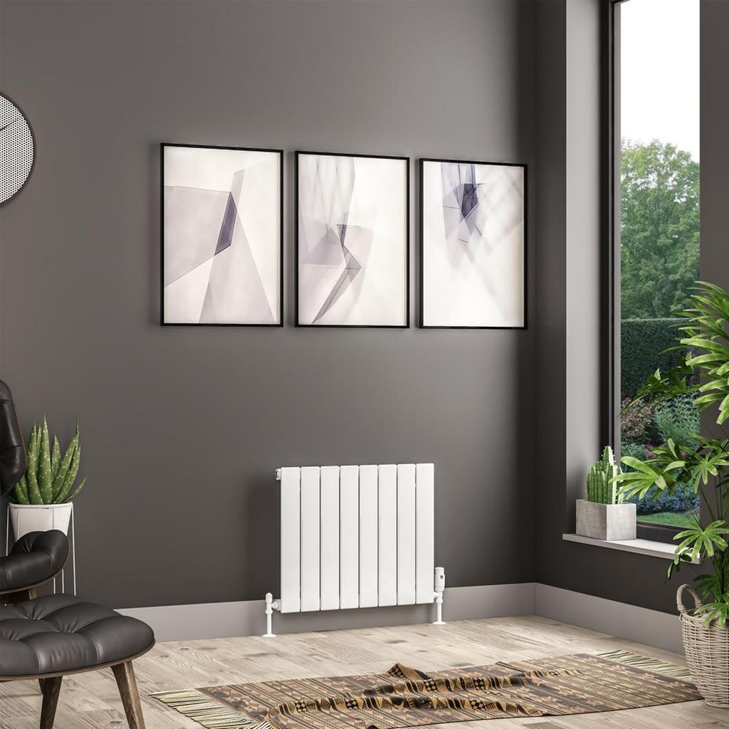 Addington II Radiator 500 x 596 Type10 Gloss White