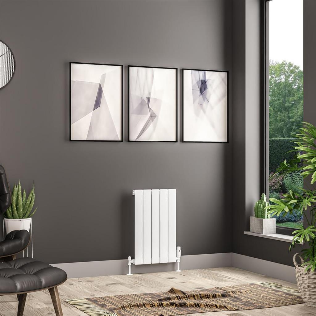 Addington II Radiator 600 x 374 Type10 Gloss White