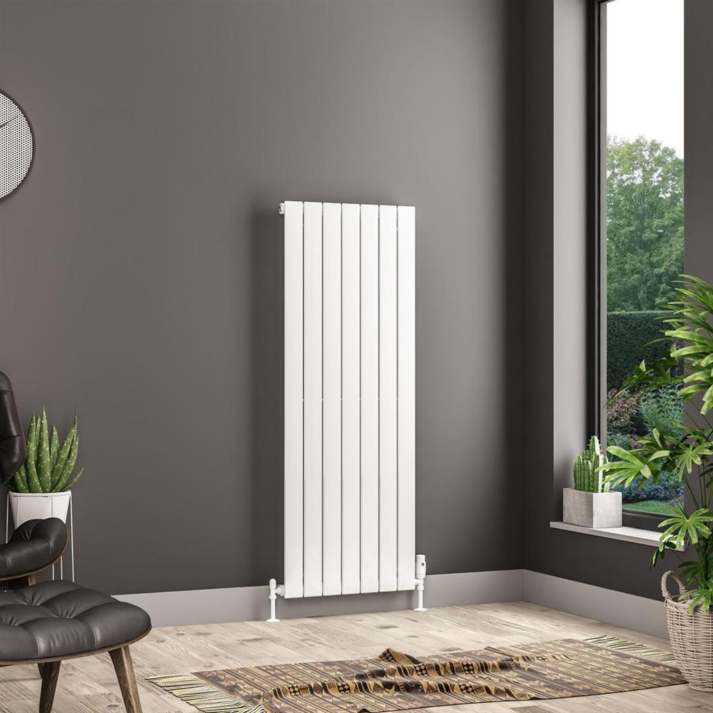 Addington II Radiator 1400 x 522 Type10 Gloss White