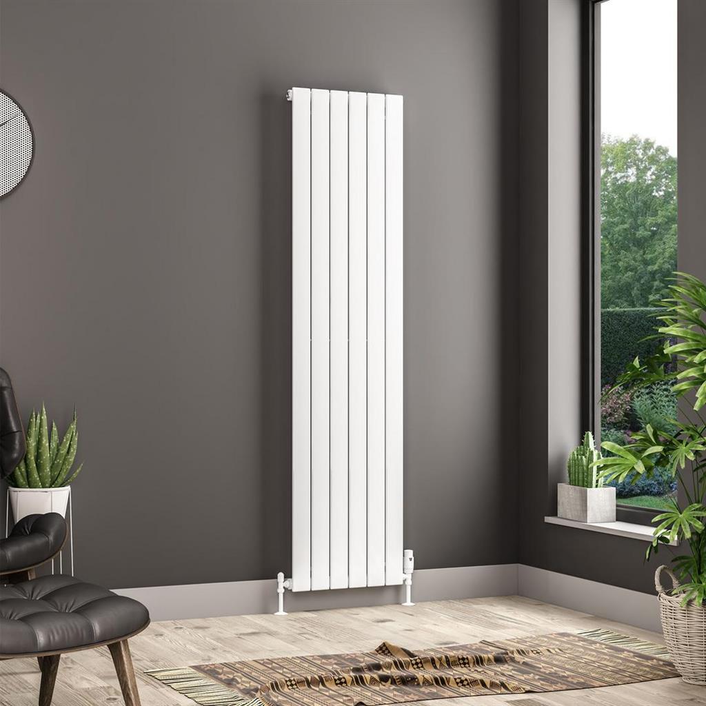 Addington II Radiator 1800 x 448 Type10 Gloss White