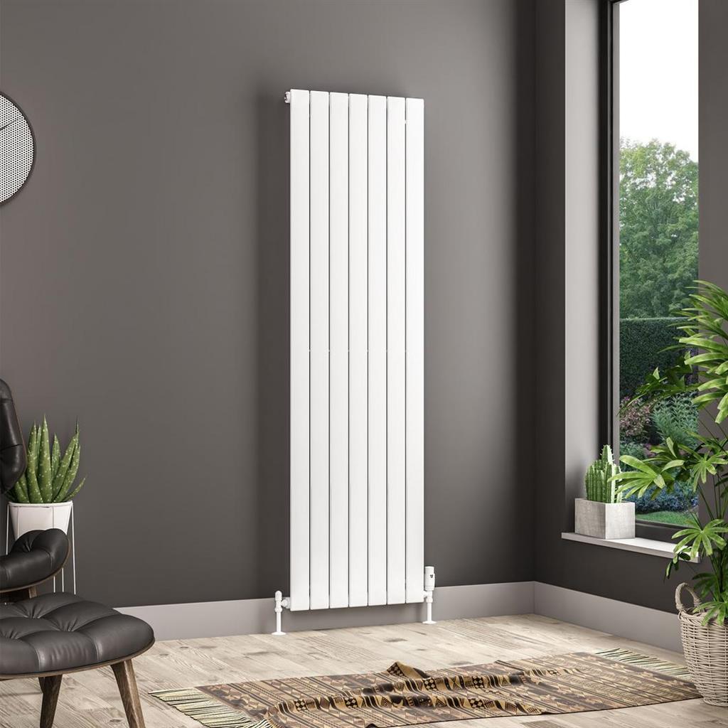 Addington II Radiator 1800 x 522 Type10 Gloss White