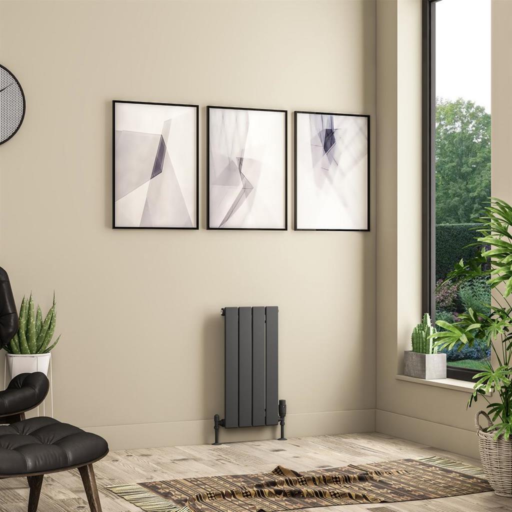 Addington II Radiator 600 x 300 Type10 Matt Anthracite