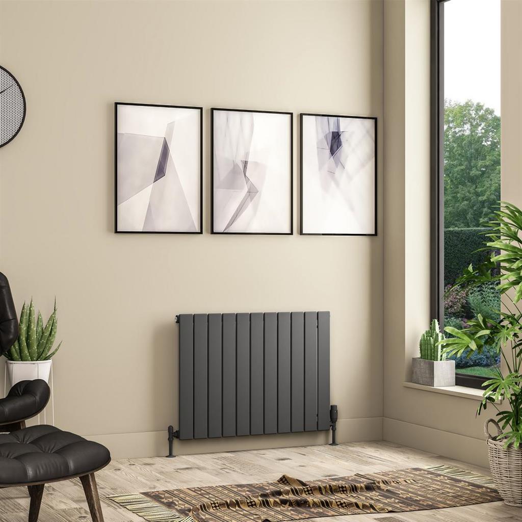 Addington II Radiator 600 x 818 Type10 Matt Anthracite