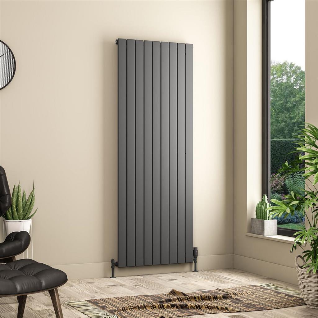 Addington II Radiator 1800 x 670 Type10 Matt Anthracite