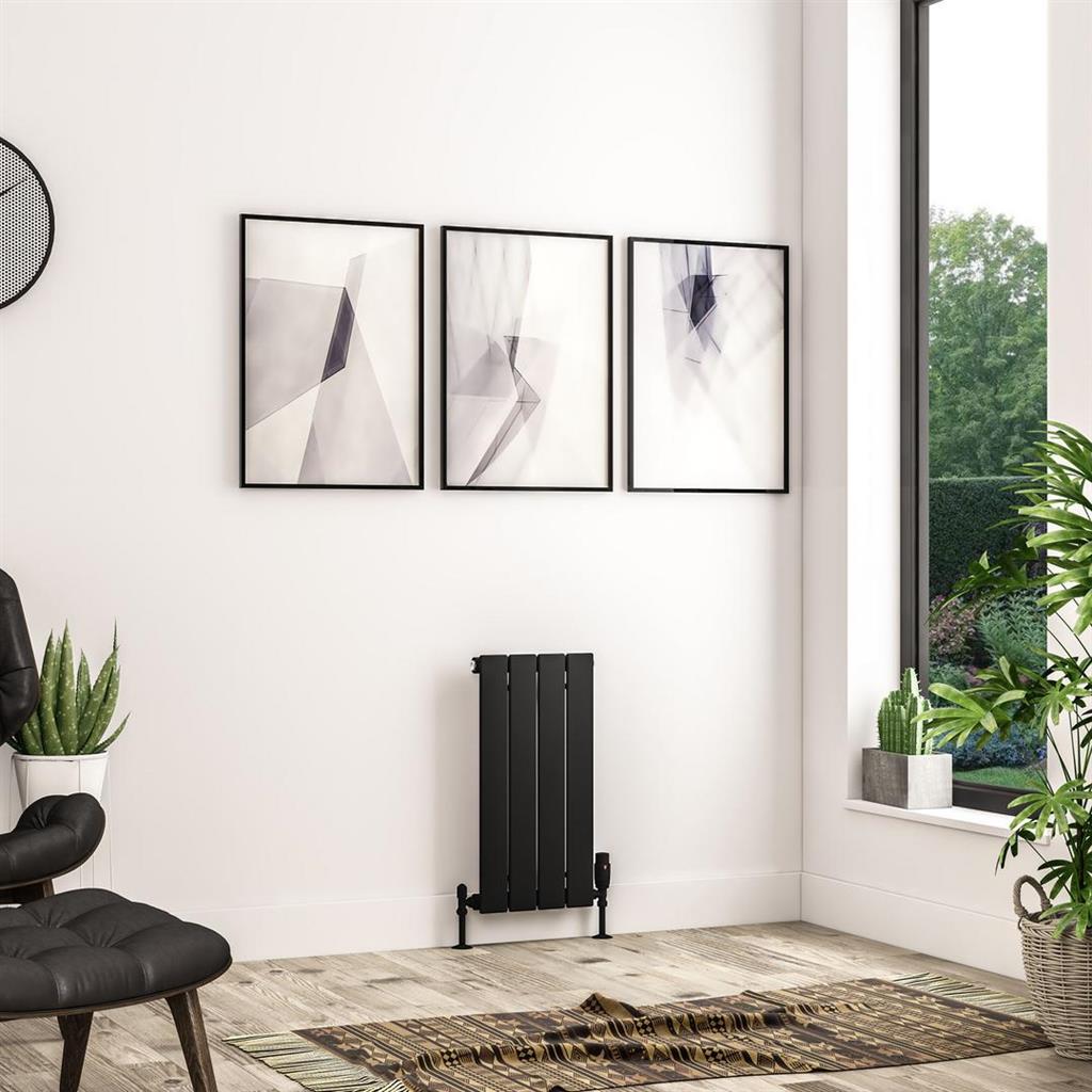 Addington II Radiator 600 x 300 Type10 Matt Black