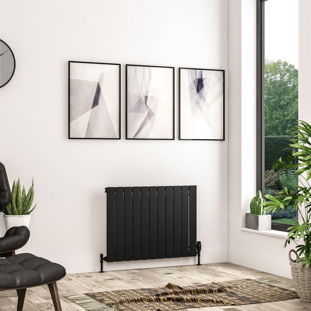 Addington II Radiator 600 x 818 Type10 Matt Black