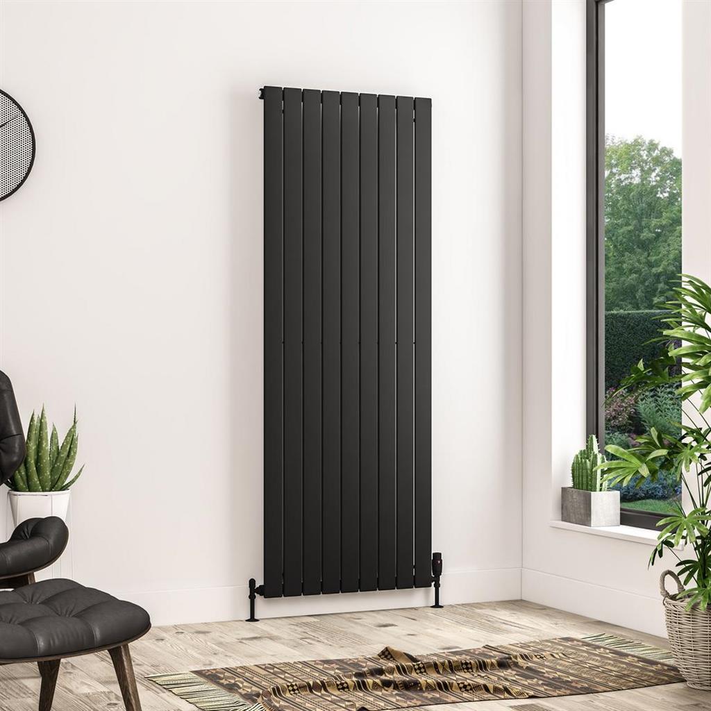 Addington II Radiator 1800 x 670 Type10 Matt Black