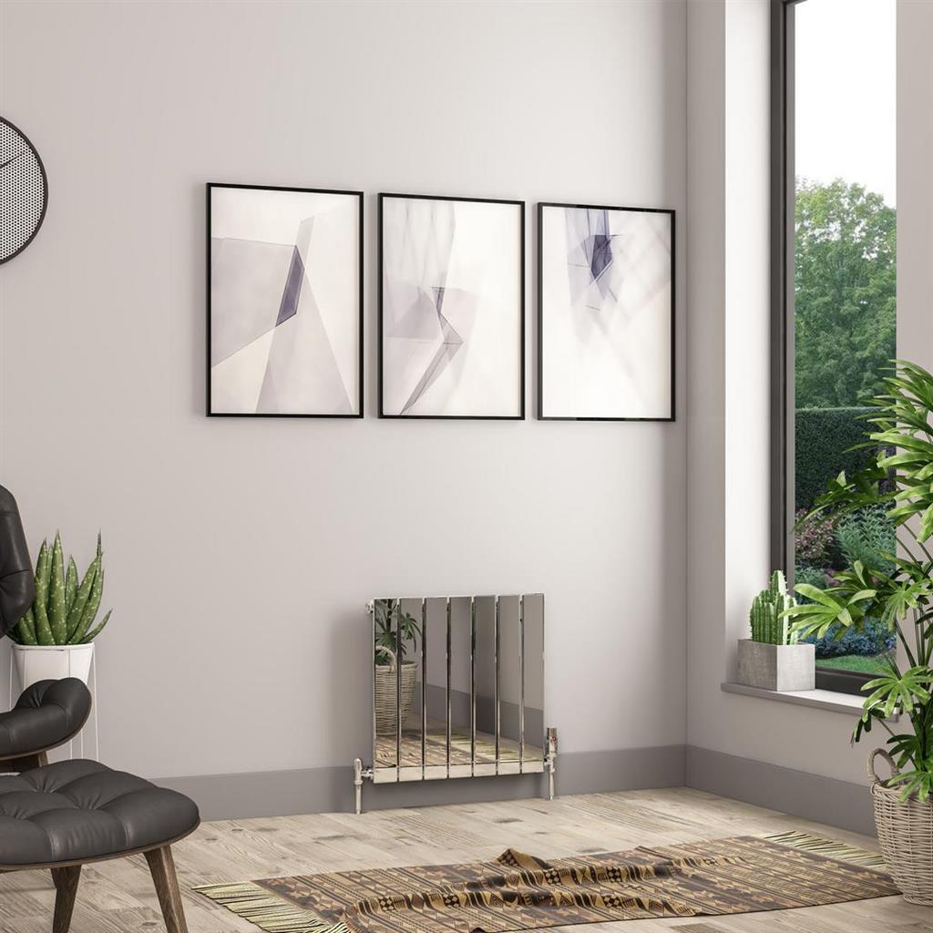 Addington II Radiator 500 x 522 Type10 Chrome