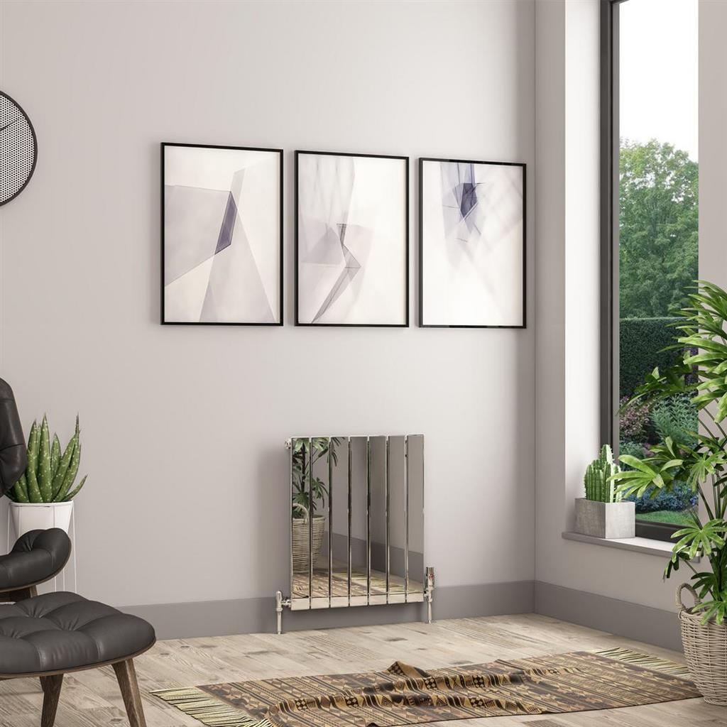 Addington II Radiator 600 x 522 Type10 Chrome