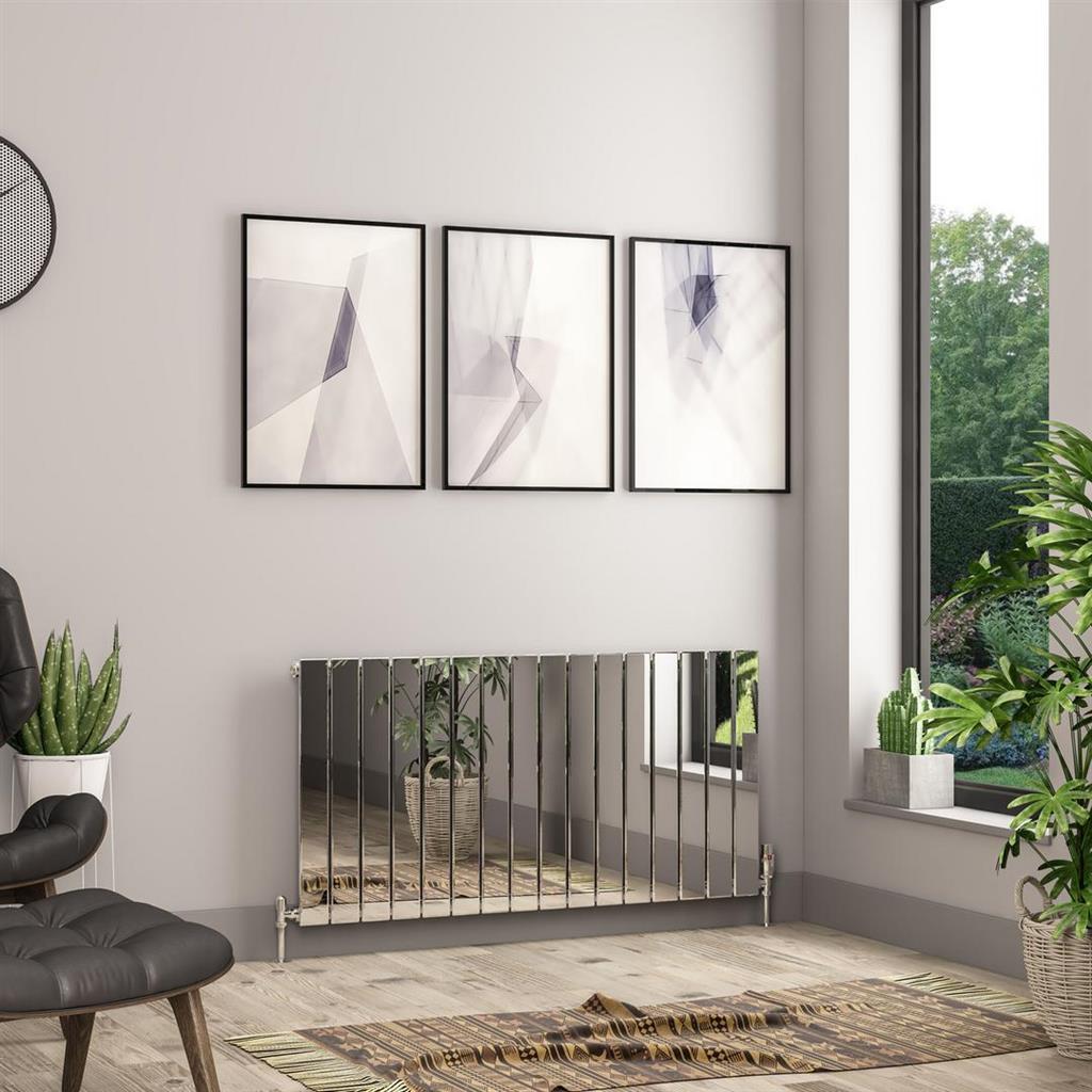 Addington II Radiator 600 x 1188 Type10 Chrome