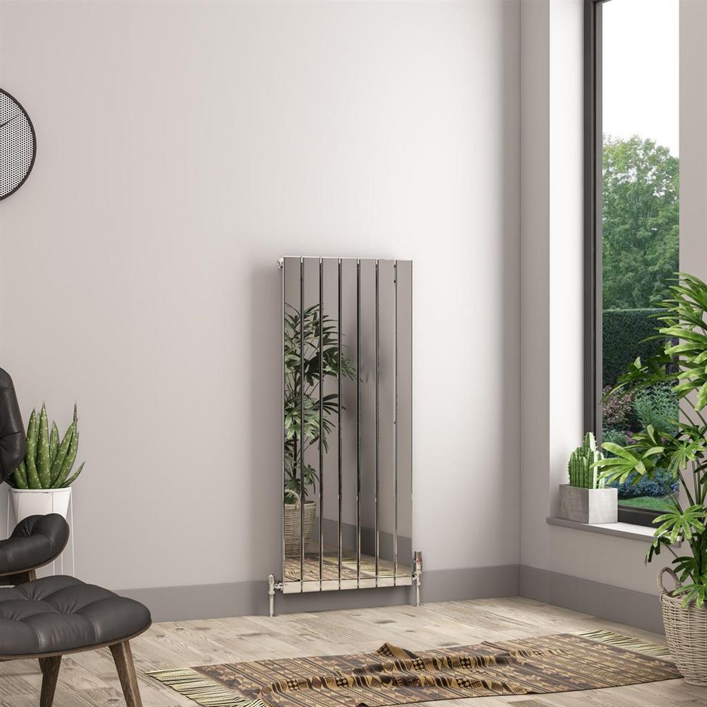 Addington II Radiator 1200 x 522 Type10 Chrome