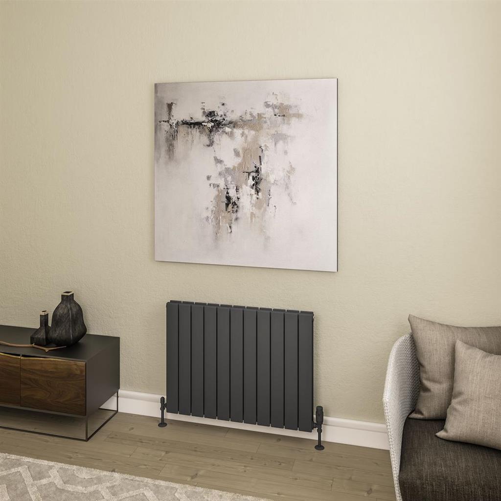 Addington II Radiator 600 x 818 Type20 Matt Anthracite