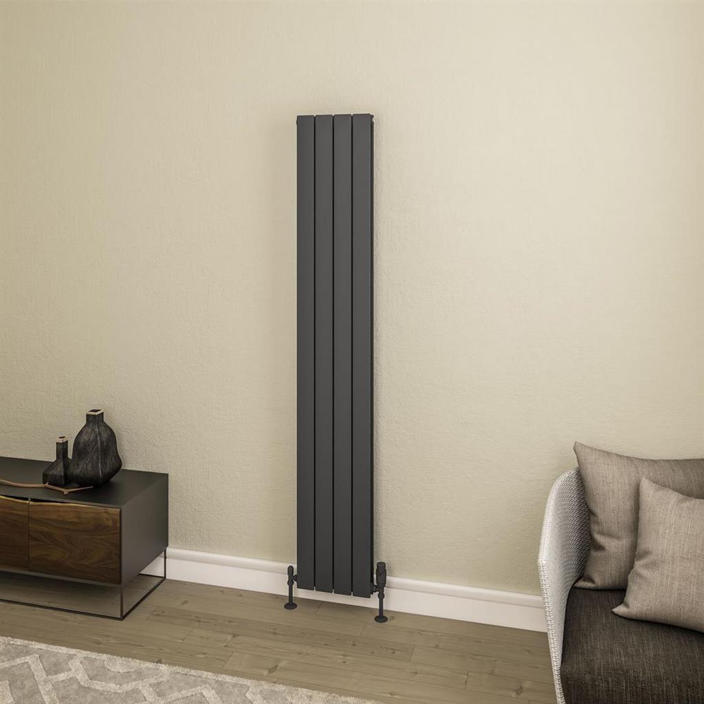 Addington II Radiator 1800 x 300 Type20 Matt Anthracite