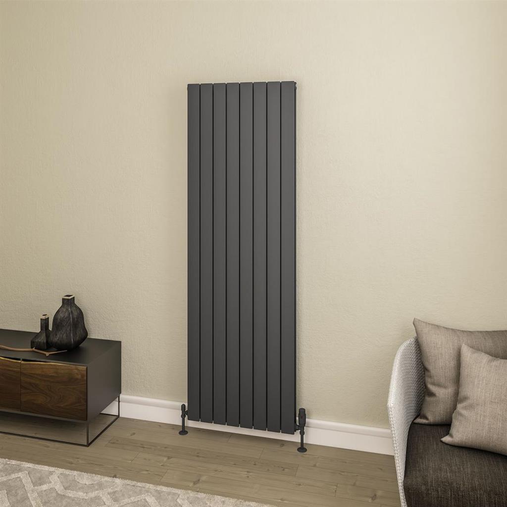 Addington II Radiator 1800 x 596 Type20 Matt Anthracite